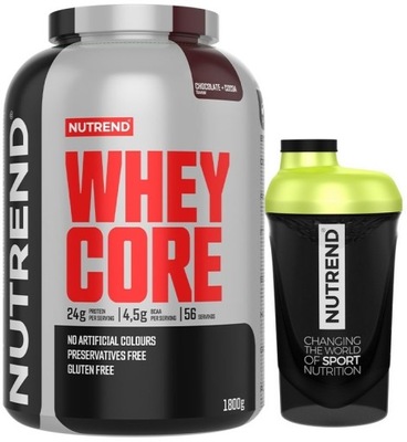 NUTREND WHEY CORE 1800g BIAŁKO SERWATKOWE PROTEIN