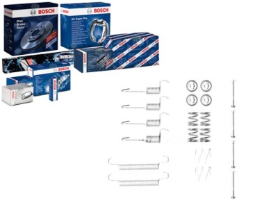 Набор монтажный колодка тормозных [bosch] фото №1