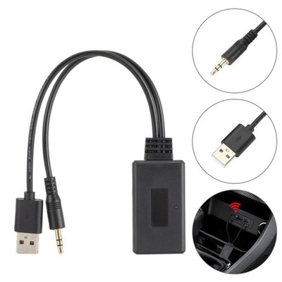 АДАПТЕР BLUETOOTH AUX IN МІНІ JACK USB УНІВЕРСАЛЬНИЙ