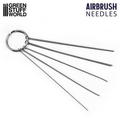 Airbrush Nozzle Wires - druty do czyszczenia Aero