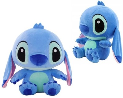 DUŻA MIĘCIUTKA MASKOTKA LILO I STITCH 30 CM