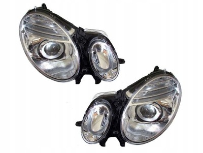 Mercedes e klasa w211 комплект фары фото №1