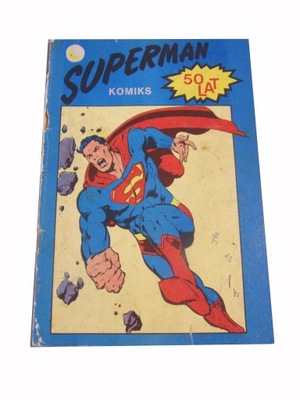 SUPERMAN 50 LAT 1989 r.
