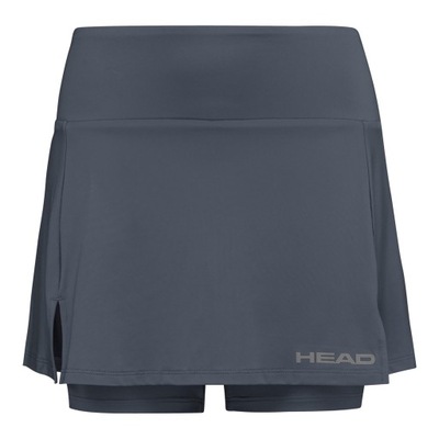 Spódnica tenisowa HEAD Club Basic Skort anthracite M