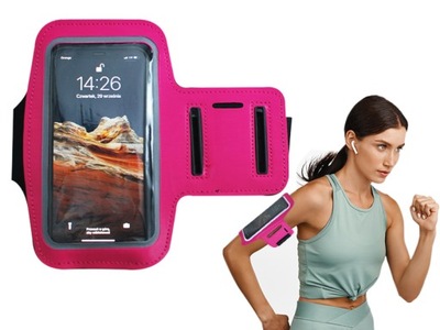 ETUI OPASKA SPORTOWA ARMBAND NA TELEFON SMARTFON DO BIEGANIA NA RĘKĘ