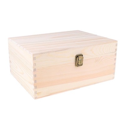 Drewniane pudełko z olejkami eterycznymi Duży orga