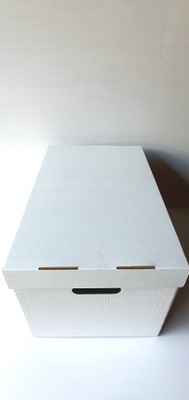 Pudełka opakowania 515x330x295 fala B biała