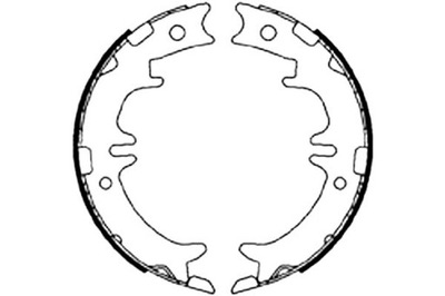 Metelli тормозные колодки тормозные lexus gs 300 jzs147_ фото №1