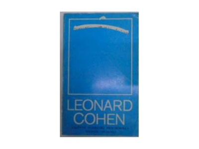 Leonard Cohen słynny niebieski prochowiec -