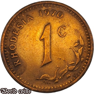 1 CENT 1970 RODEZJA