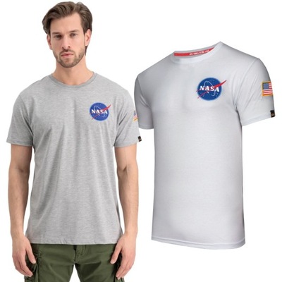 Koszulka Alpha Industries Space Shuttle T 176507 17 Szara M