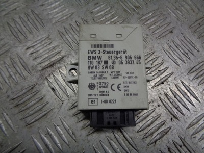 Модуль блок керування ews bmw e46 6905666 фото №1