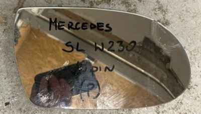 Mercedes sl r230 slk r171 вкладиш дзеркало правого зовнішнього фото №1