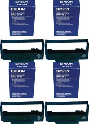 EPSON C43S015374 Taśma Epson black ERC38B x4
