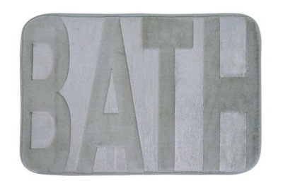 Dywanik łazienkowy Bath szary Bisk