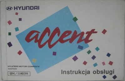 HYUNDAI ACCENT 94-00 Polska instrukcja obsługi