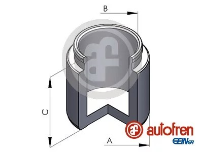 KIT DE REPARACIÓN SOPORTE FRENOS PISTÓN 43X4 SN D025128  