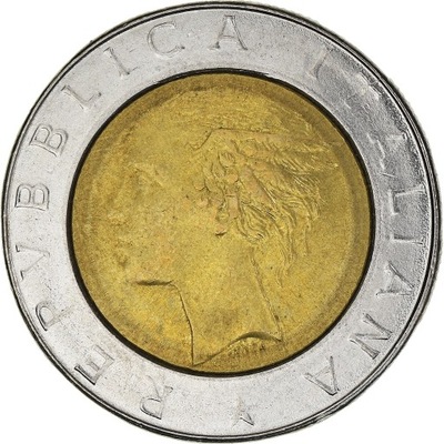 Moneta, Włochy, 500 Lire, 1985