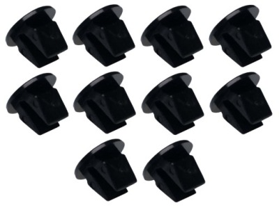 10x кліпса колодка підкрилок hyundai accent elantra фото №1