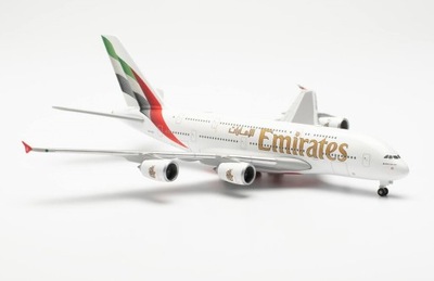 Model samolotu Airbus A380 EMIRATES 1:500 A6-EOG