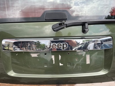 Jeep liberty cherokee kk накладка крышки хром ładna фото №1