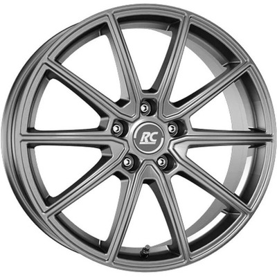 4x Felgi RC Design RC32 szary mat 7x17 5x114,3 ET45