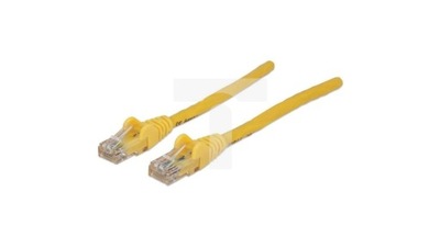 PATCH CORD CAT6 UTP 3,0M ŻÓŁTY 100 MIEDŹ