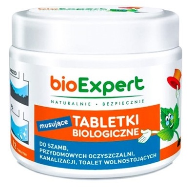 TABLETKI BIOLOGICZNE bioExpert 12 sztuk NAJNOWSZE