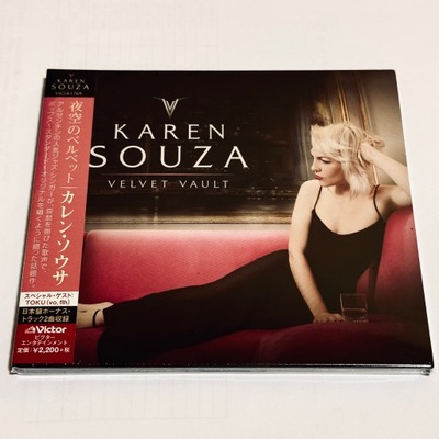 KAREN SOUZA Velvet Vault JAPAN CD nowa