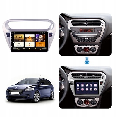 RADIO PEUGEOT 301 CITROEN ELYSEE CARPLAY 4/64GB  