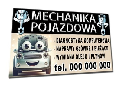 BANER MECHNIKA POJAZDOWA AUTO MANTENIMIENTO DIAGNOSTYKA KOMPUTEROWA SUBSTITUTO ACEITES  