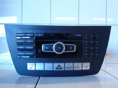 W204 c-klasa lift 14 радіопрогравач a2049005112 фото №1