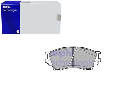 КОЛОДКИ ТОРМОЗНЫЕ ПЕРЕД MAZDA B-SERIE XEDOS 9 2.0-2.5D 07.93-11.06