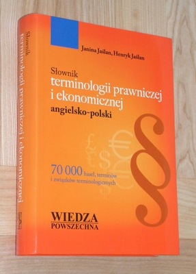 Słownik terminologii prawniczej i ekonomicznej angielsko-polski