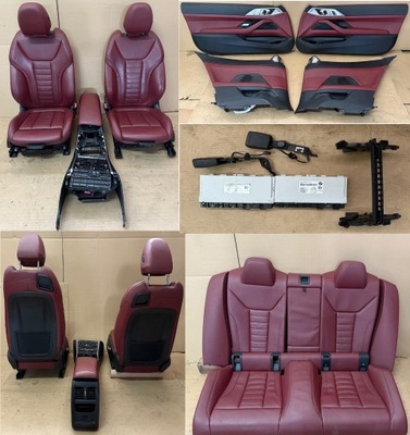 Idealne сиденья кожа kpl. модули bmw g22 1 фото №1