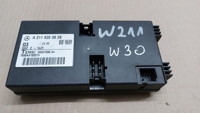 MÓDULO UNIDAD DE CONTROL ASIENTOS MERCEDES W211 A2118203626  