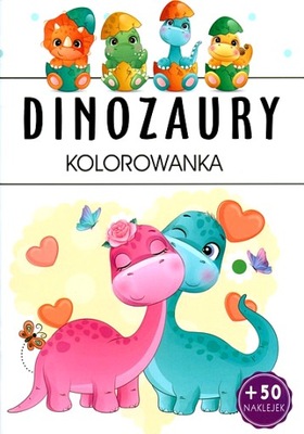 DINOZAURY KOLOROWANKA