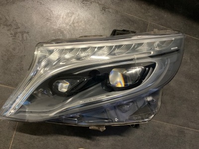 Лампа левая mercedes vito v w447 full led ils фото №1