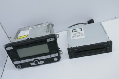 Радио vw golf passat touran 1k0035191d фото №1