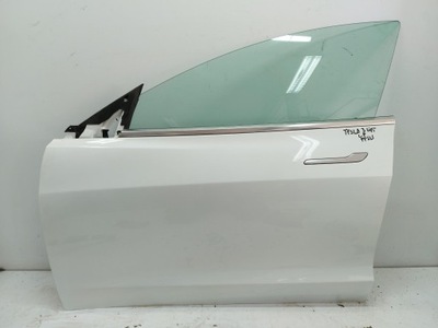 TESLA MODELO 3 3 DE PUERTA IZQUIERDA PARTE DELANTERA PARTE DELANTERA COLOR BLANCO PPSW  