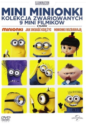 MINI MINIONKI: KOLEKCJA ZWARIOWANYCH 9 MINI FILMIK