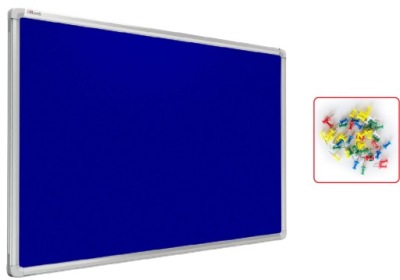 Tablica tekstylna filcowa 90x60cm Niebieska