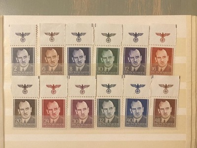 Hans Frank propaganda z gapami -forgery rzadkie