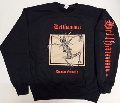 HELLHAMMER Demon Entrails black thrash metal Bluza Sweatshirt r XL