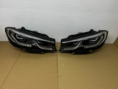 Лампы левая правая bmw 3 g20 laser полный фото №1