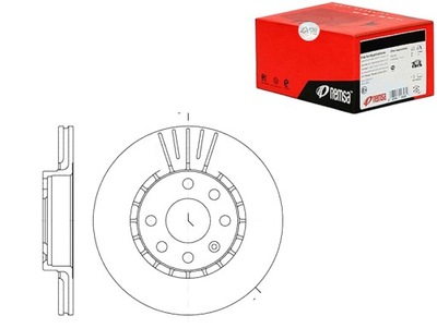 REMSA DISCOS DE FRENADO 2 PIEZAS OPEL ASTRA F 1.8 I (56  