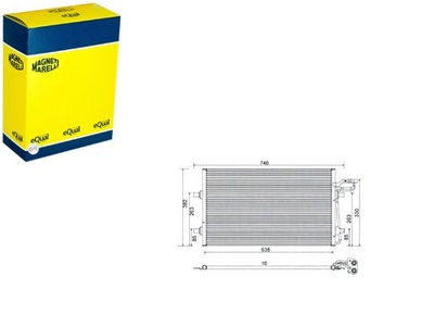 Конденсатор volvo c30 5331.6 magneti marelli фото №1