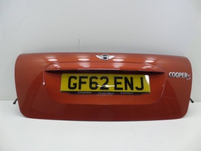 2012 mini one - cooper r57 кришка багажника багажника фото №1