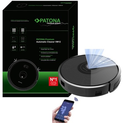 Robot sprzątający Odkurzacz PATONA VM12 WiFi