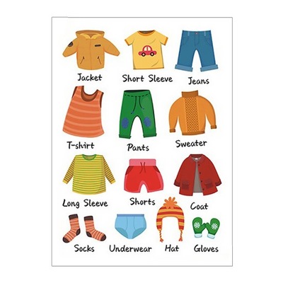 Naklejki na szafę Naklejki na ubrania dla dzieci